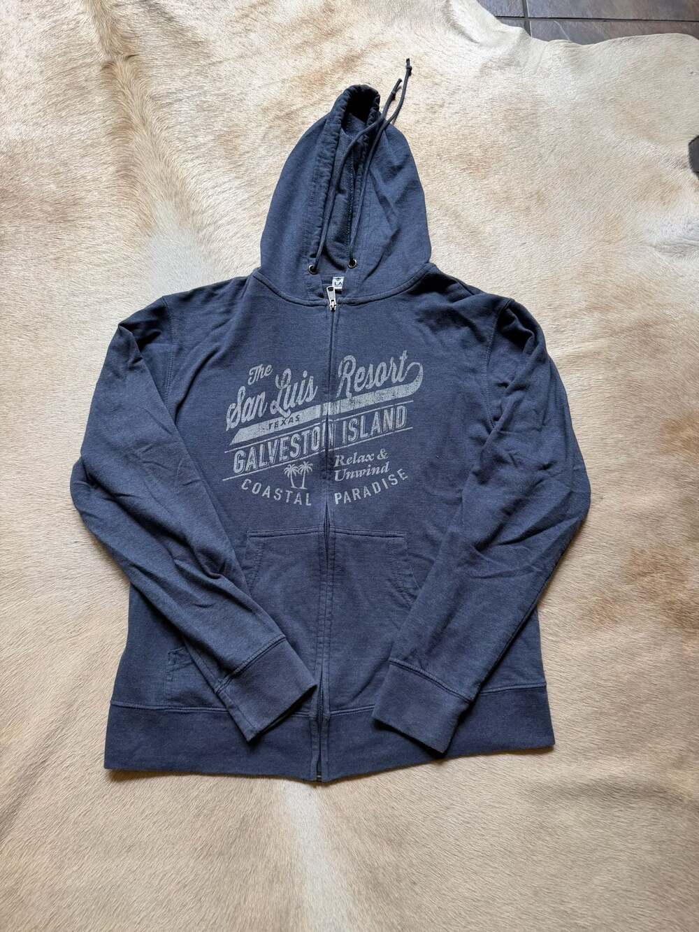 The San Luis Resort Galveston Island Coastal Paradise Full-Zip Hoodie